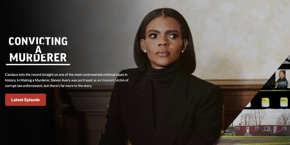 Candace Owens Gets a New Contentious Back-and-Forth, In the Form of Miniseries Convicting a Murderer post image